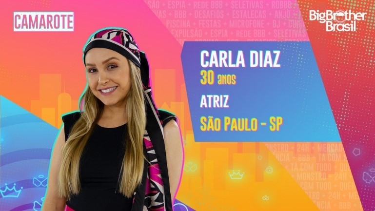 GHM - Carla Diaz 
E se os participantes do Big Brother estivessem em uma empresa? 